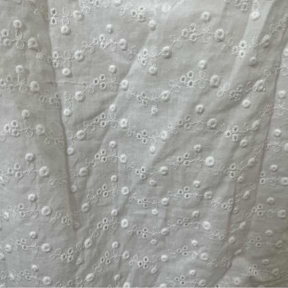 With Jean White Lace-Up Mini Dress - Picture 4 of 6